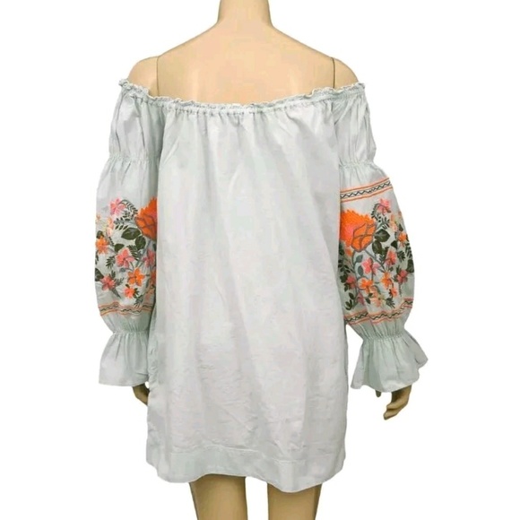 Free People Fleur Du Jour Embroider Shift Dress - Picture 5 of 8